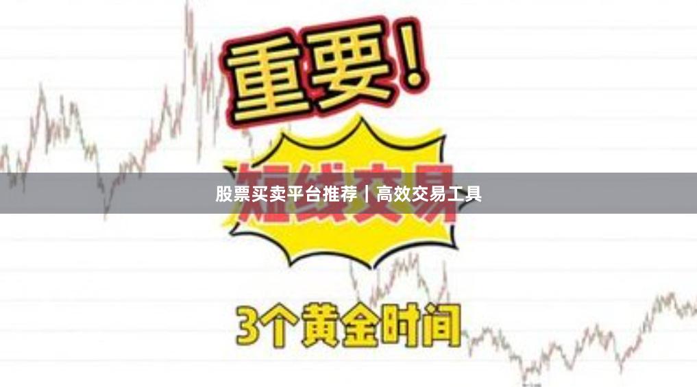 股票买卖平台推荐｜高效交易工具